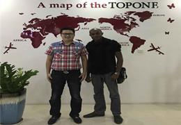 نرحب بالعملاء من نيجيريا قم بزيارة شركة TOPONE.️️